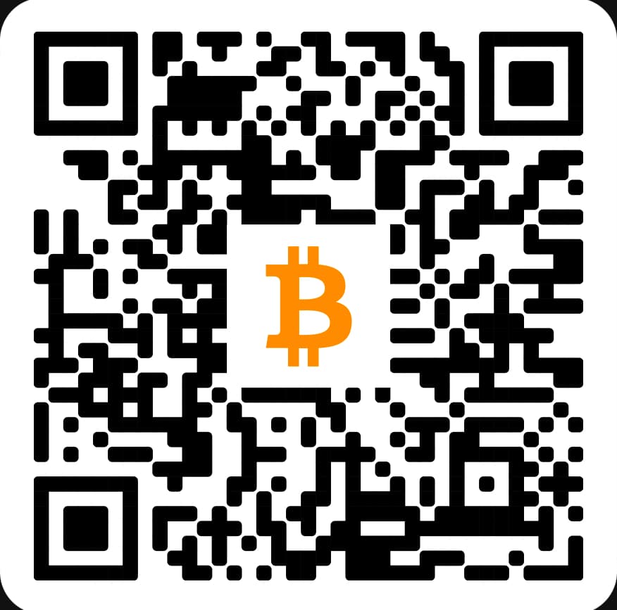 Click to copy BTC address QR code